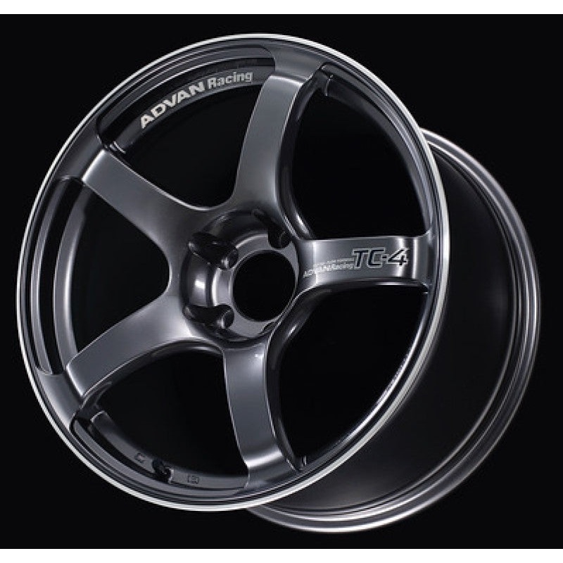 Advan TC4 17×8.0 +45 5-114.3 Racing Gunmetallic & Ring Wheel