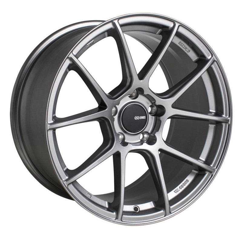 Enkei TS-V 17×8 5×100 45mm Offset 72.6mm Bore Storm Grey Wheel