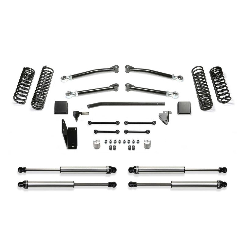Fabtech 20-21 Jeep JT 4WD Gas 3in Trail w/Dlss Shks