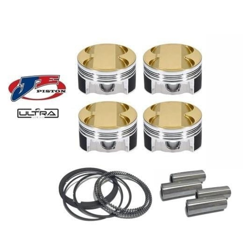 JE Ultra Series Forged Pistons RSX Type S Civic Si 06-11 K20A2 K20Z1 K20Z3 86.25mm 0.4 cc 10.0:1