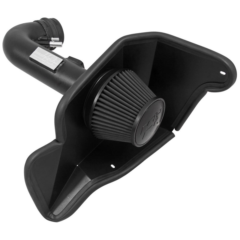K&N Blackhawk Short Ram Air Intake 2015-2017 Ford Mustang GT 5.0L V8