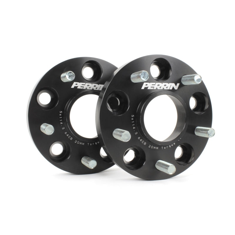 PERRIN Wheel Spacer Set 5×114.3 20mm Honda Civic SI 2017+ | PHP-WHL-020BK