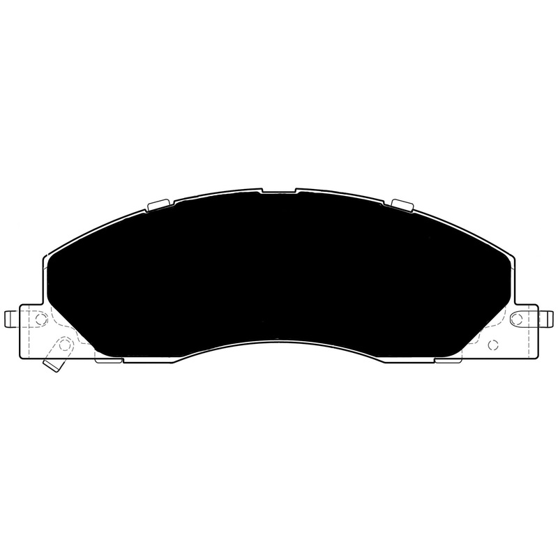 Porterfield Brake Pads for 2011 DODGE RAM 3500 4WD