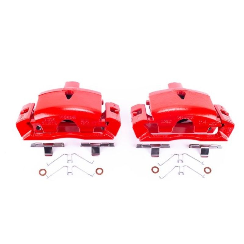 Power Stop 04-06 Ford E-150 Rear Red Calipers w/Brackets – Pair