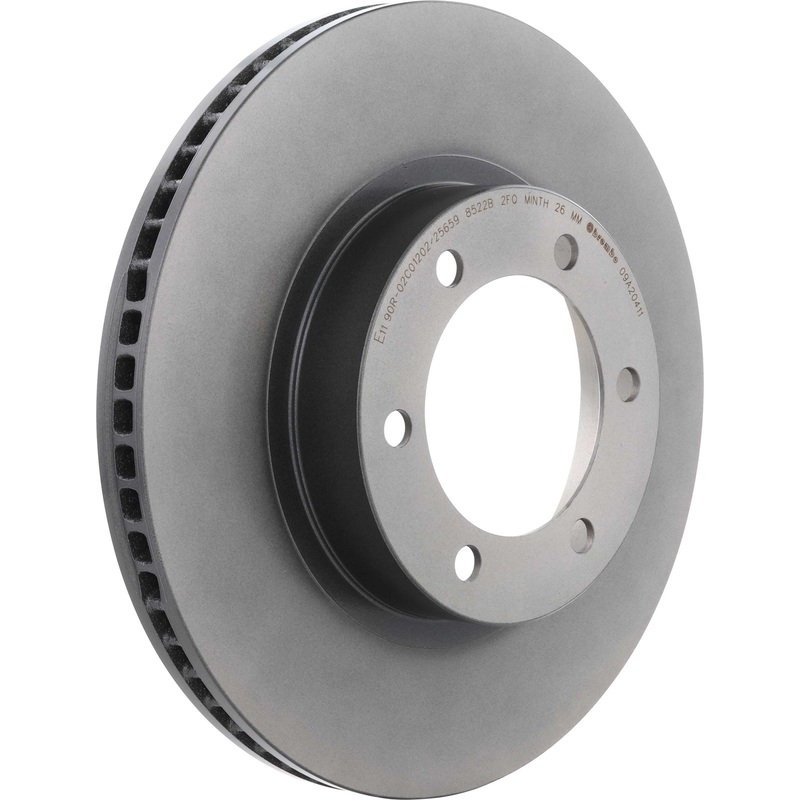 PRIME UV Coated Front Disc Brake Rotor – 09.A204.11