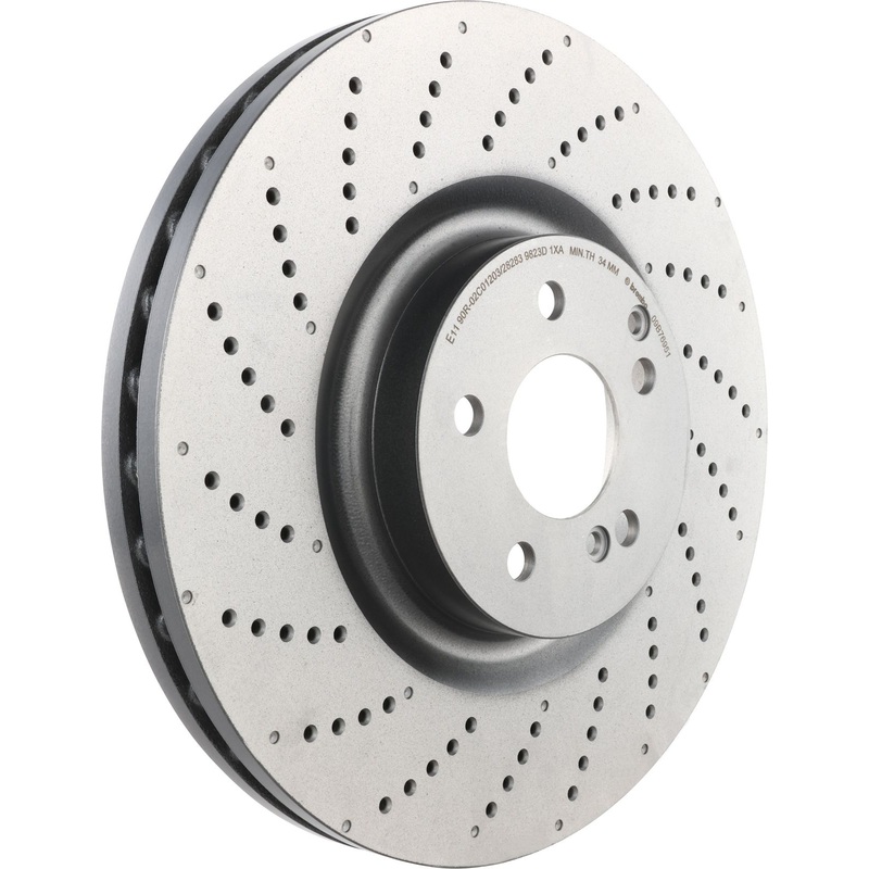 PRIME UV Coated Front Disc Brake Rotor – 09.B769.51