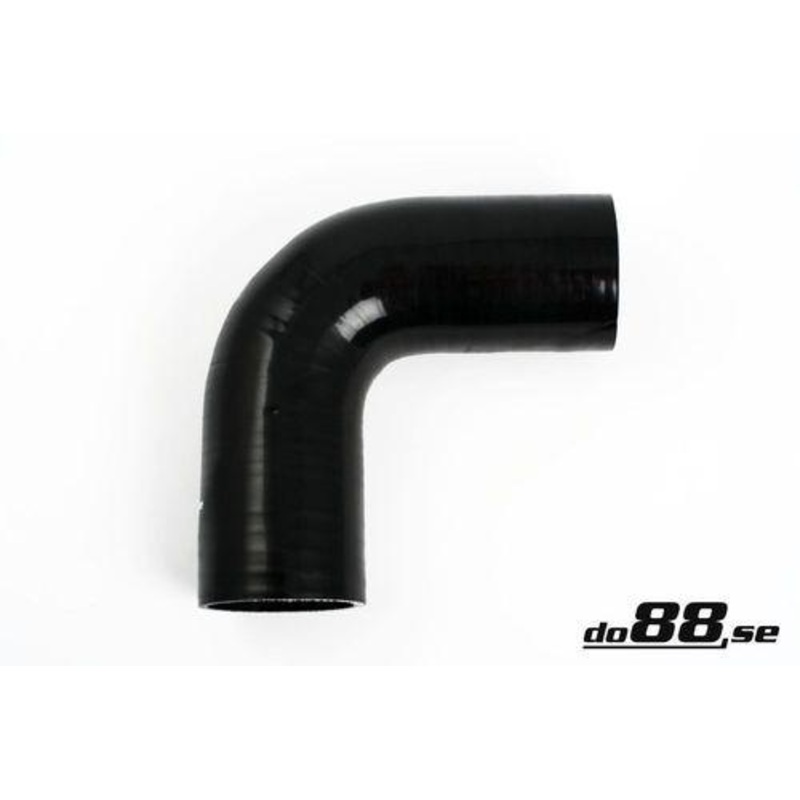 Silicone Hose Black 90 degree 2,68” (68mm)