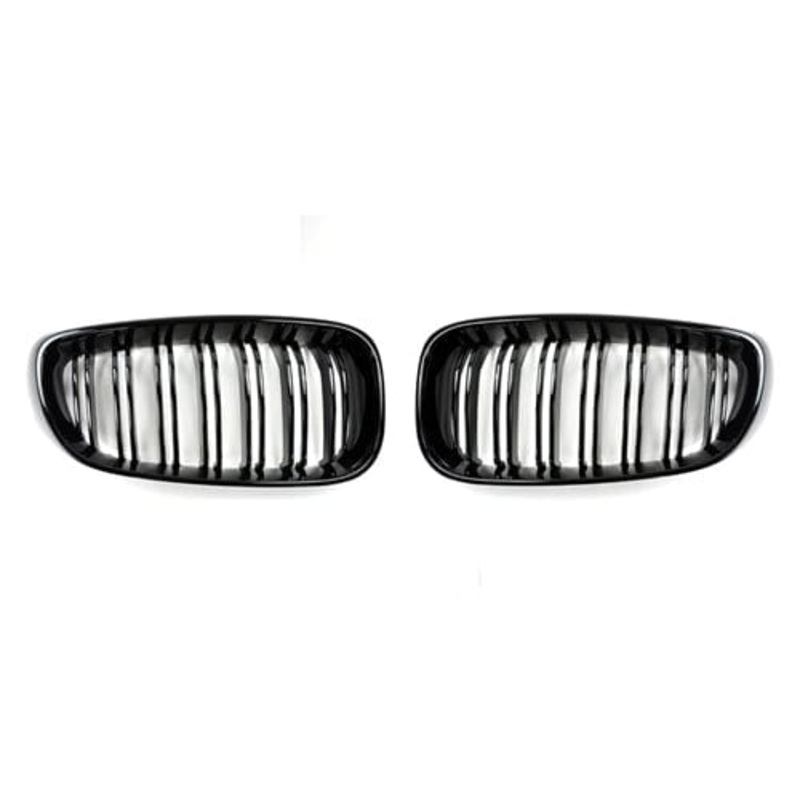 AutoTecknic Dual-Slats Gloss Black Front Grille Set – F34 3-Series Gran Turismo