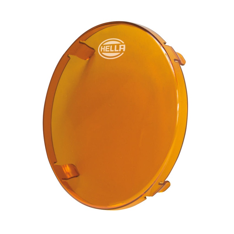 Hella 500 LED Driving Lamp 6in Amber Cover