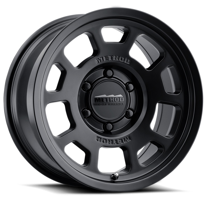 Method MR705 18×9 +25mm Offset 5×150 110.5mm CB Matte Black Wheel | MR70589058525