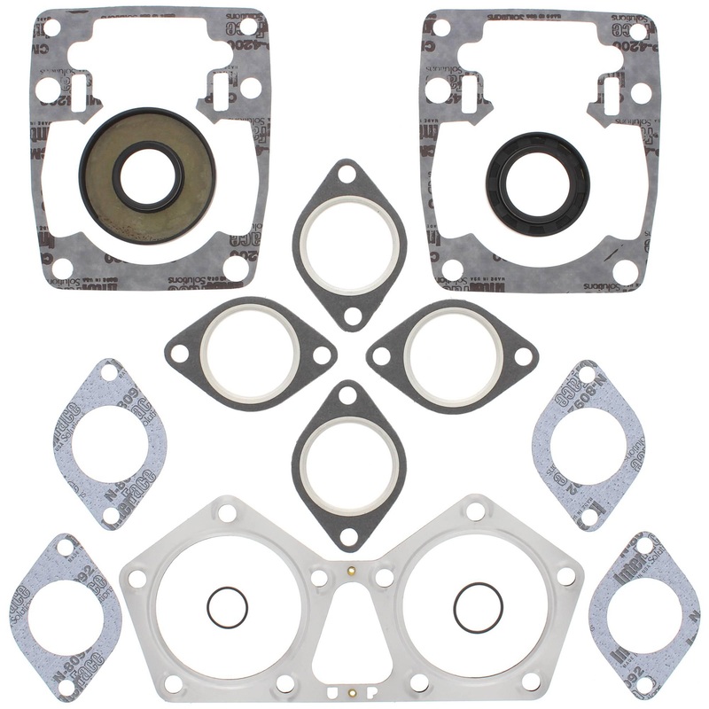 Vertex 711270 Pistons 15-18 Bearcat 2000 570cc/04-08 Bearcat 570 Complete Gasket Kit w/ Seals