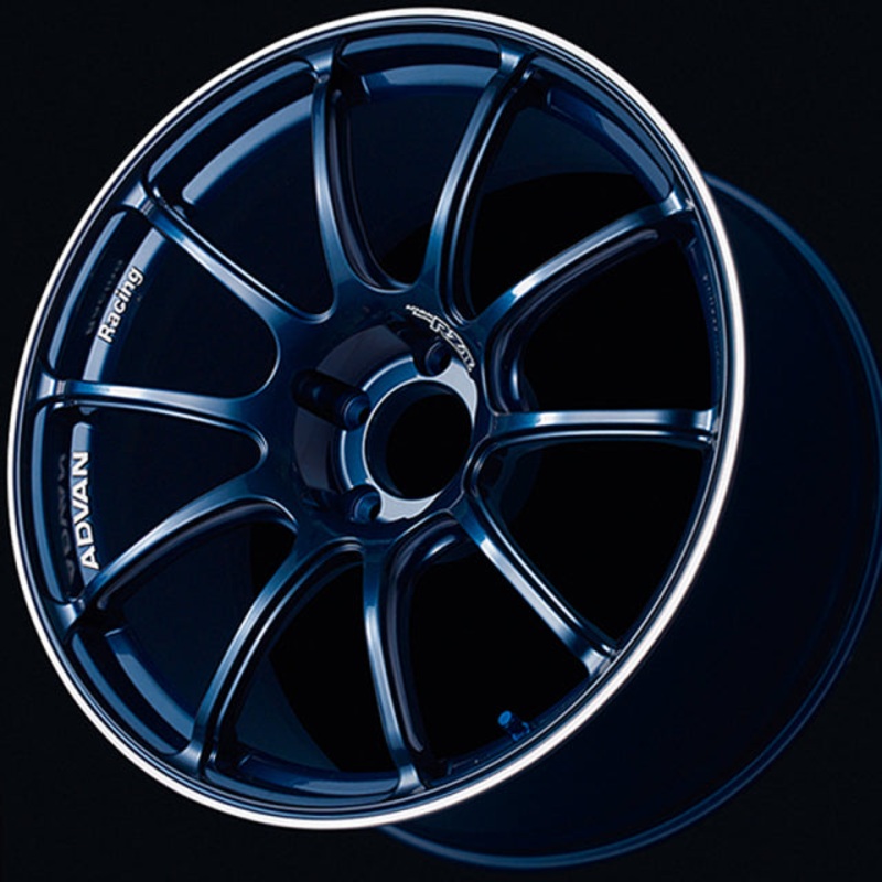 Advan RZII Wheel – 18×7.5 +48 | 5×112 | Racing Indigo Blue & Ring