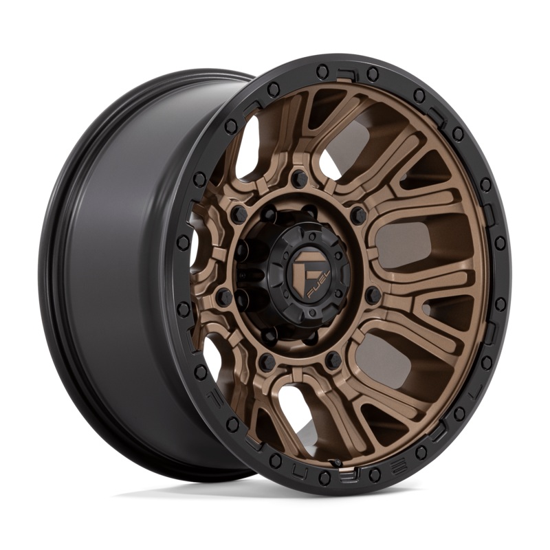 Fuel Wheels D826 Traction 20″ 8×180 Matte Bronze With Black Ring