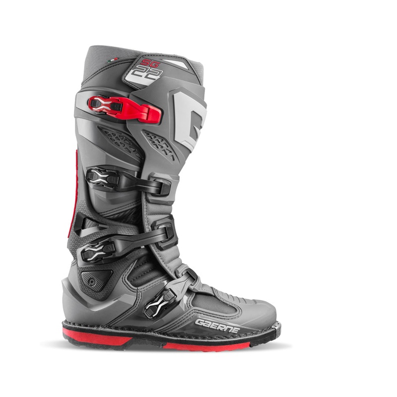 Gaerne SG22 Boot Anthracite/ Black/Red Size – 10.5