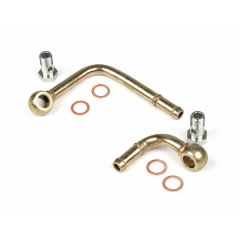 GrimmSpeed Turbocharger Coolant Line Kit – Replacement For GS EJ Turbos | 2002-2014 Subaru WRX, 2004-2021 Subaru WRX STI, and 2005-2009 Subaru Legacy GT (123001)