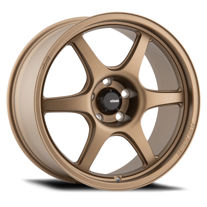 KONIG Hexaform Wheel – 17×9.0 +45 | 4×100 | Matte Bronze