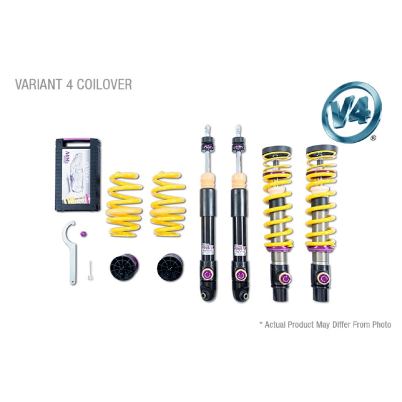 KW Coilover Kit V4 14-16 Porsche 911 (991) Turbo /Turbo S/ Coupe / Cabrio