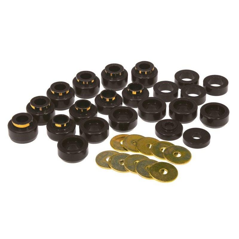Prothane 87-96 Jeep Wrangler Body Mount – Black