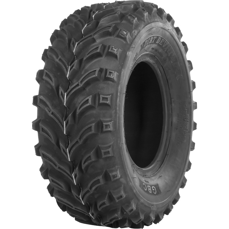Tire Dirt Devil A/T Front 24X8-11 Bias Lr320Lbs by GBC