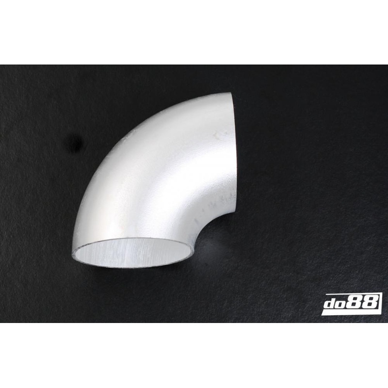 Aluminum pipe 90 40×3 mm, short radius