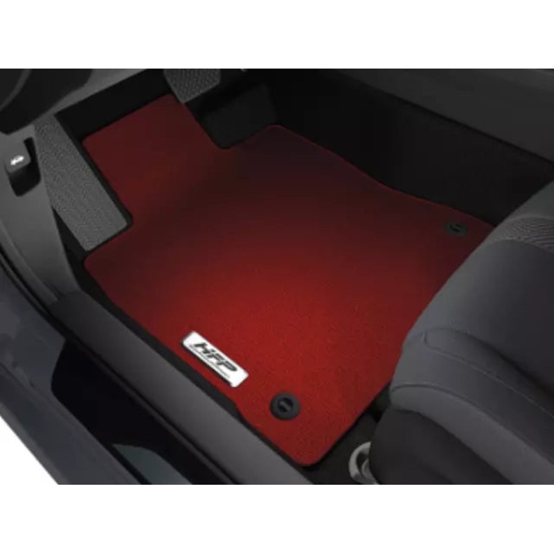 Genuine Honda 2016-2021 Civic Sedan/Hatchback HFP Carpet Floor Mat Set (Red)