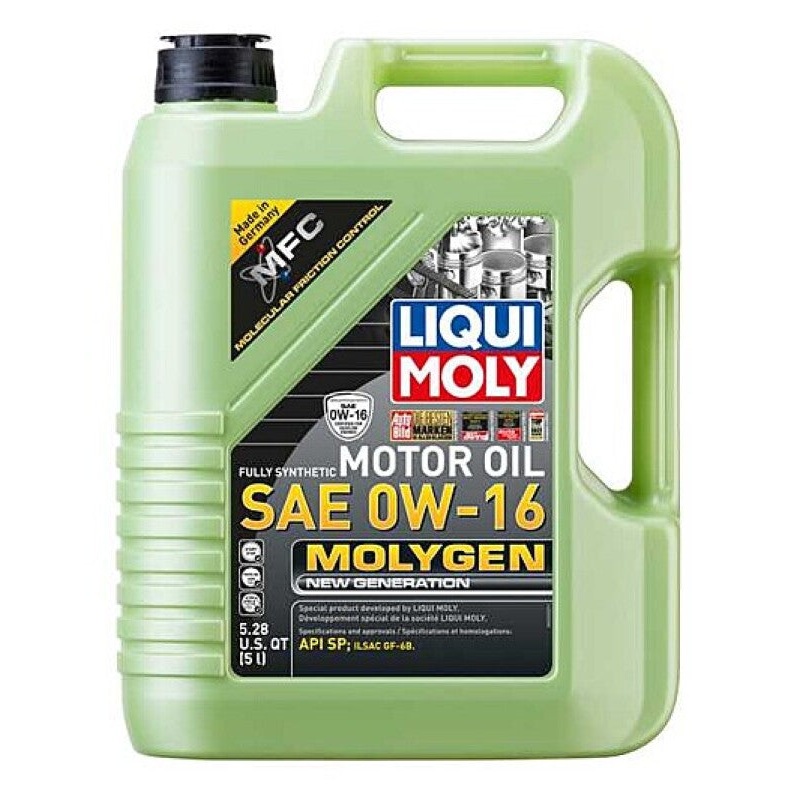 LIQUI MOLY 5L Molygen New Generation Motor Oil SAE 0W16