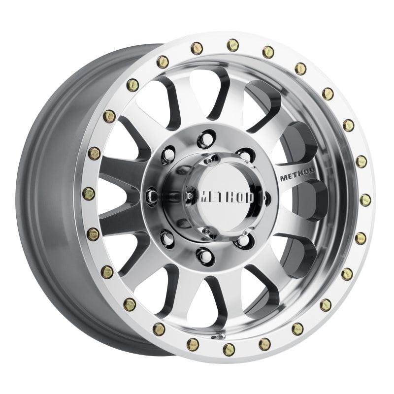 Method MR304 Double Standard 17×8.5 0mm Offset 8×170 130.81mm CB Machined/Clear Coat Wheel