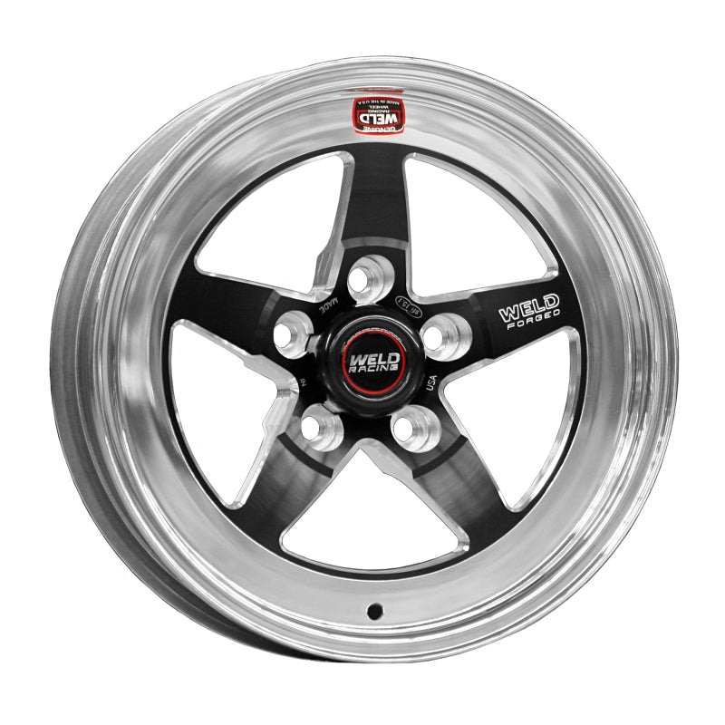 Weld S71 15×9.33 / 5x120mm BP / 6.5in. BS Black Wheel (Low Pad) – Non-Beadlock
