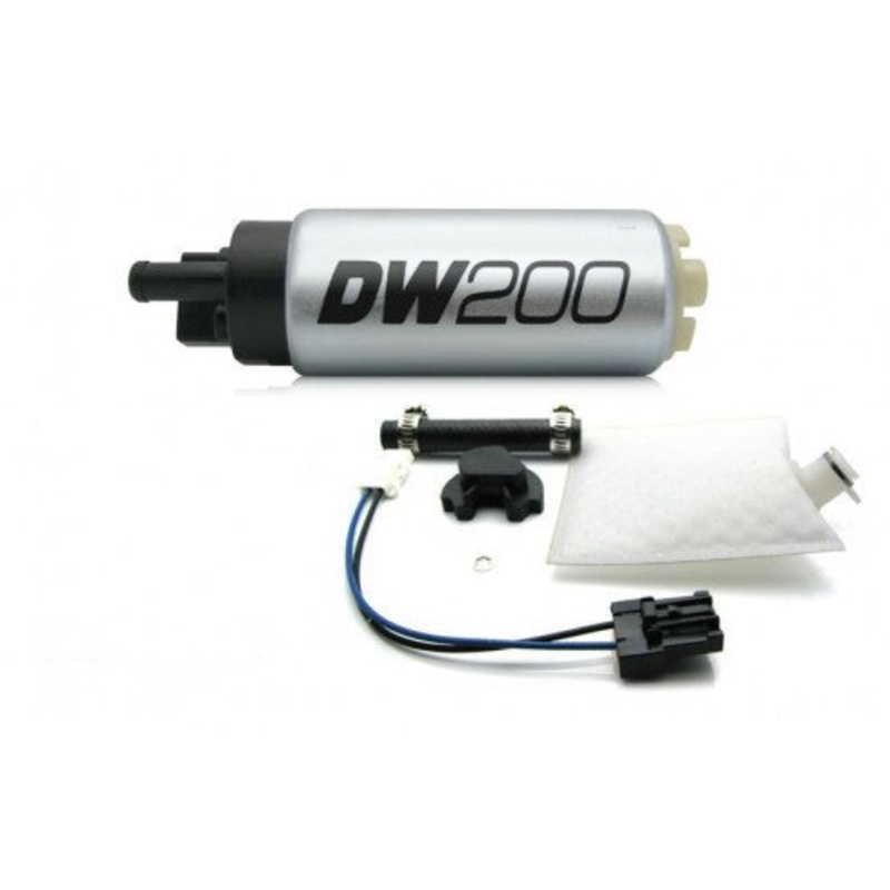 DeatschWerks DW200 Series Fuel Pump w/ Install Kit – 02-07 WRX/STI