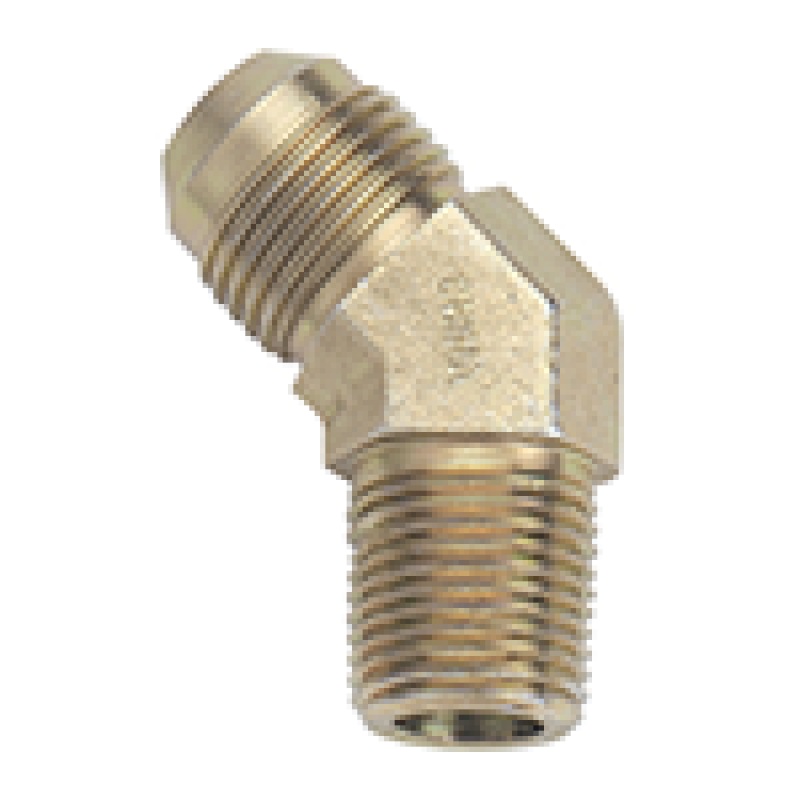 Fragola -16AN x 1 NPT 45 Degree Adapter – Steel