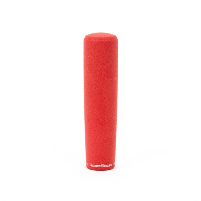 GrimmSpeed Tallboy Shift Knob Aluminum Red – M12x1.25