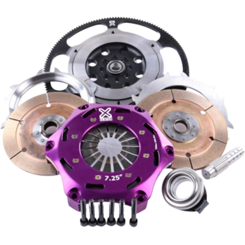 XClutch Twin Solid Ceramic Clutch Kit | 2017-2024 Honda Civic Type R (XKHN18537-2E)