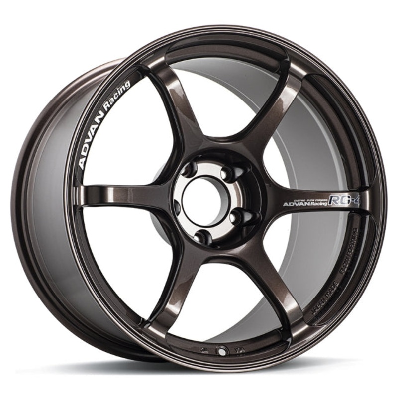 Advan RG-4 Wheel – 17×7.5 +48 | 5×114.3 | Racing Copper Bronze