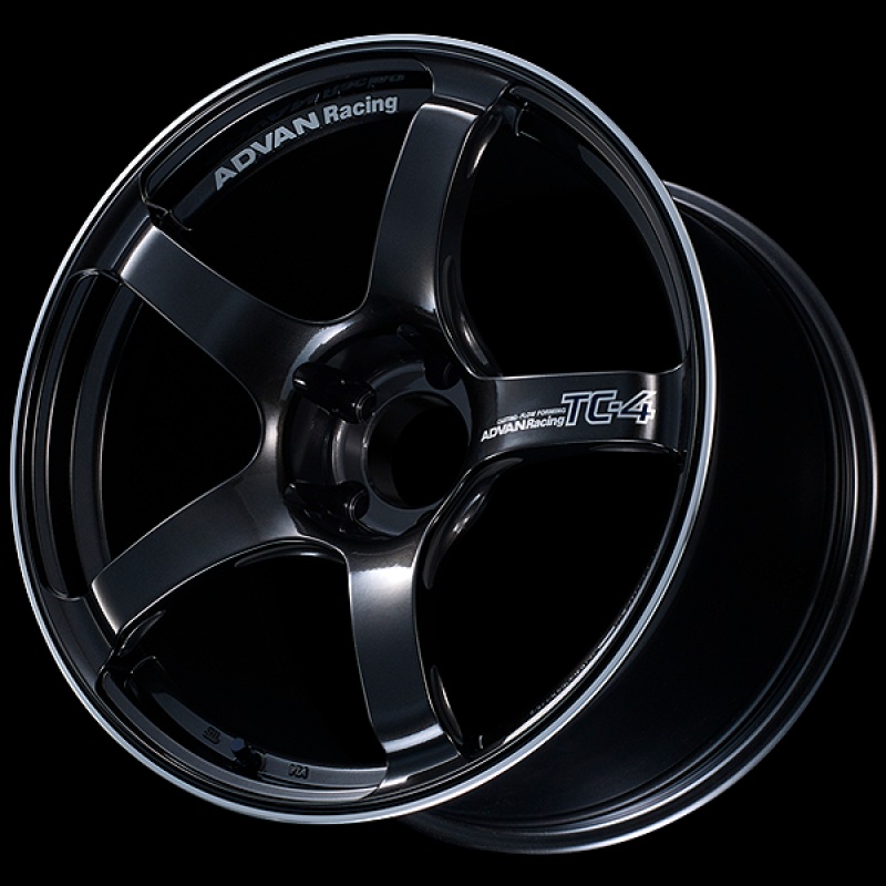 Advan TC4 18×10 +32mm 5×112 Racing Black Gunmetallic and Ring Wheel