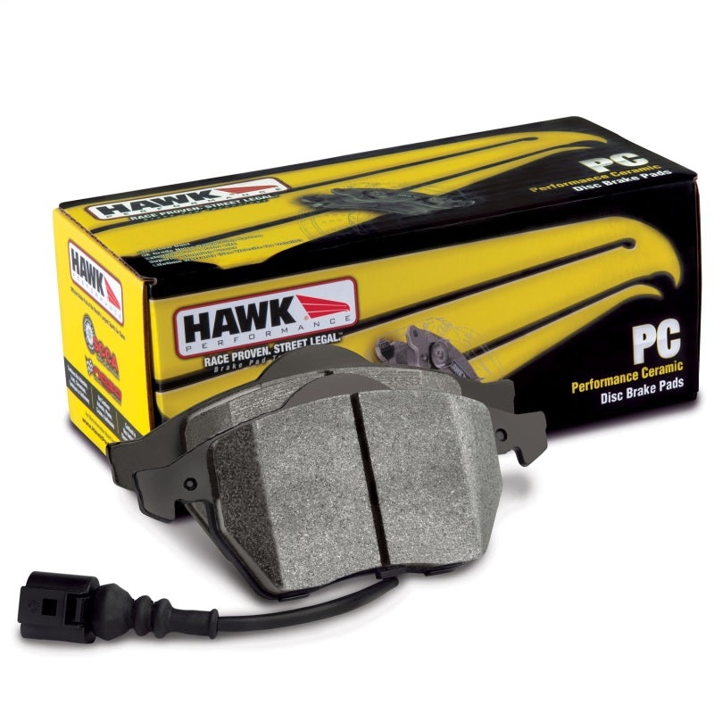 HAWK Performance Ceramic Street Rear Brake Pads – 10-15 Hyundai Genesis Coupe (w/o Brembo Breaks)