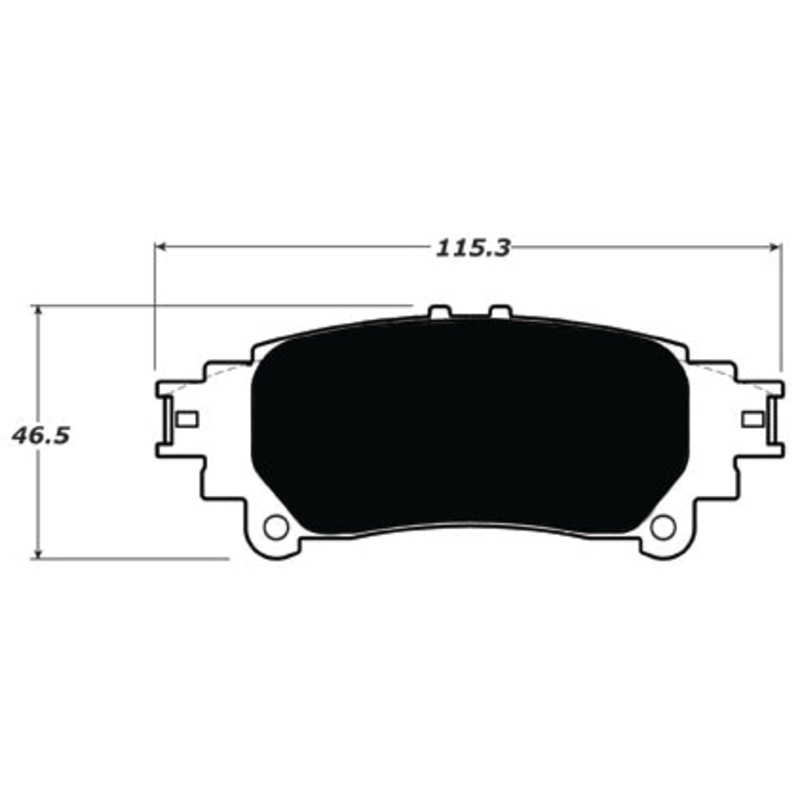 Porterfield Brake Pads for 2016 LEXUS IS200T