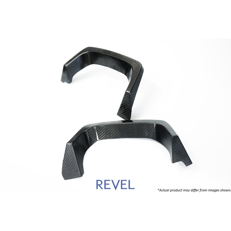 Revel GT Dry Carbon Muffler Garnish (Left & Right) 15-18 Subaru WRX/STI – 2 Pieces