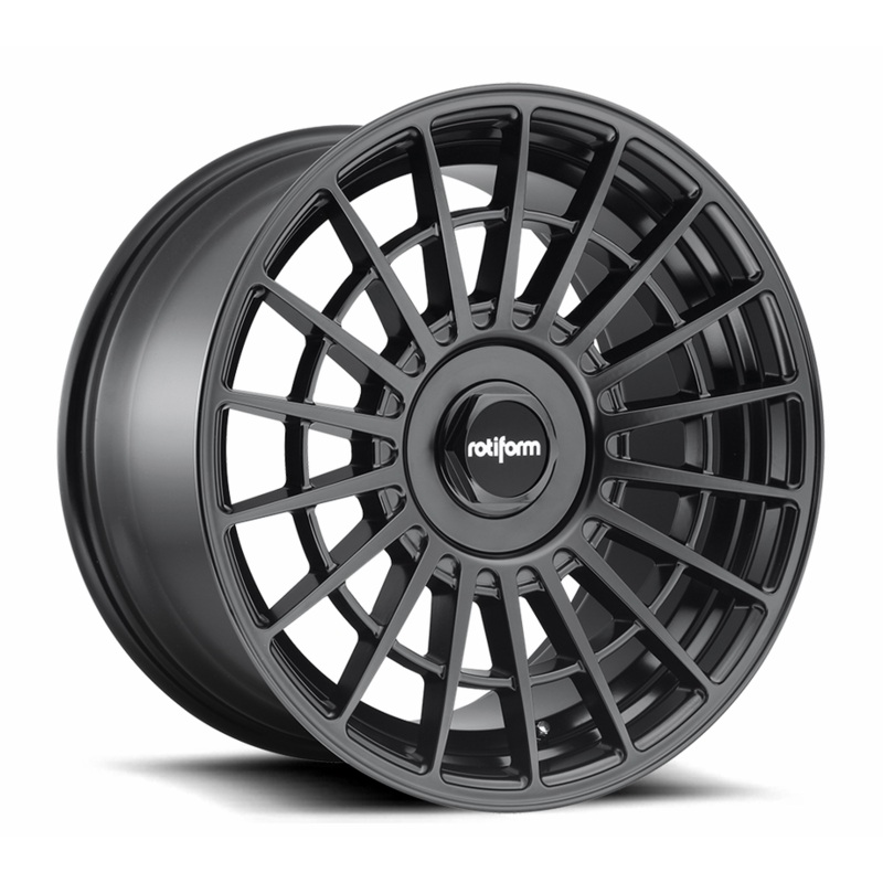 18×9.5 Rotiform LAS-R Matte Black