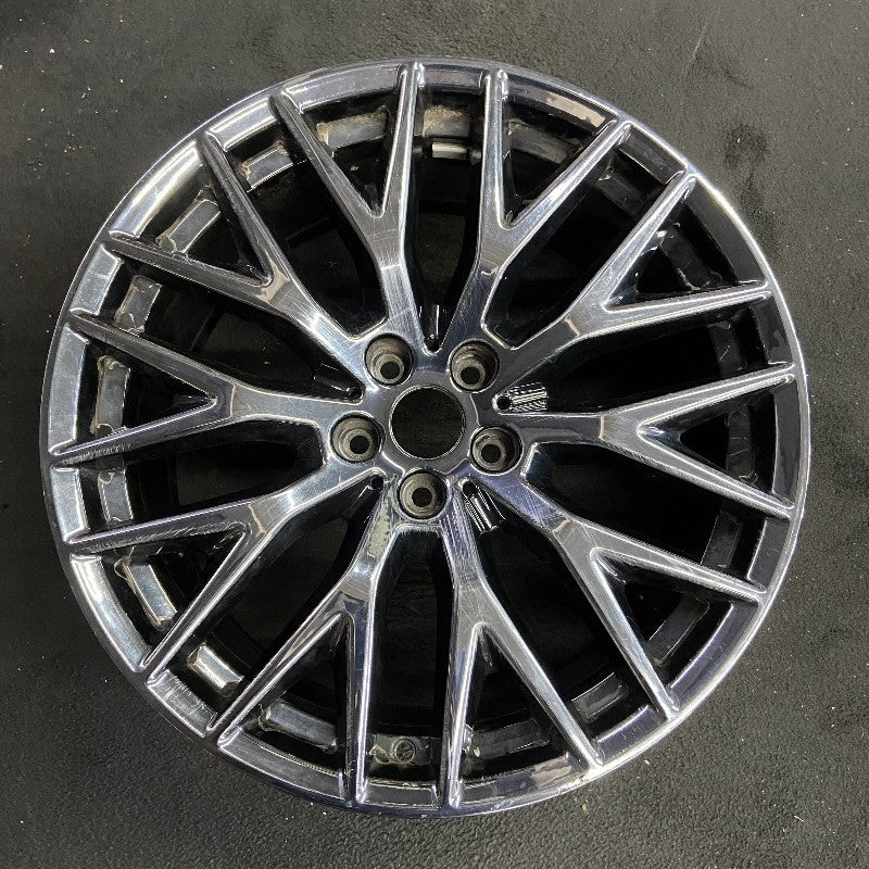 20″ 530e 18-20 20×9 10 spoke Y spoke black liquid black Original OEM Wheel Rim