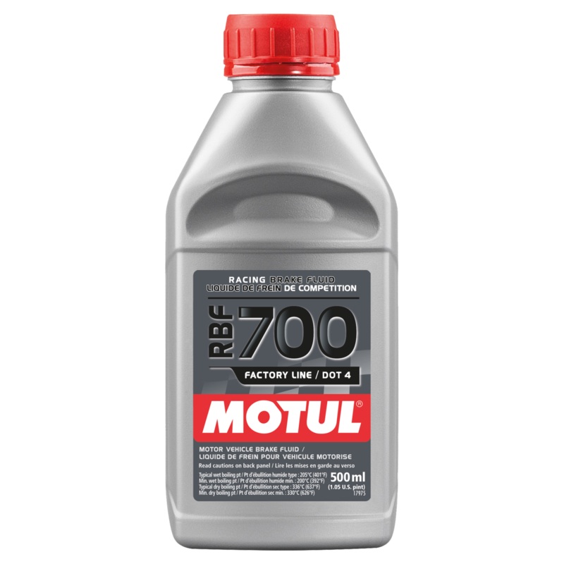 Motul 1/2L Brake Fluid RBF 700 – Racing DOT 4