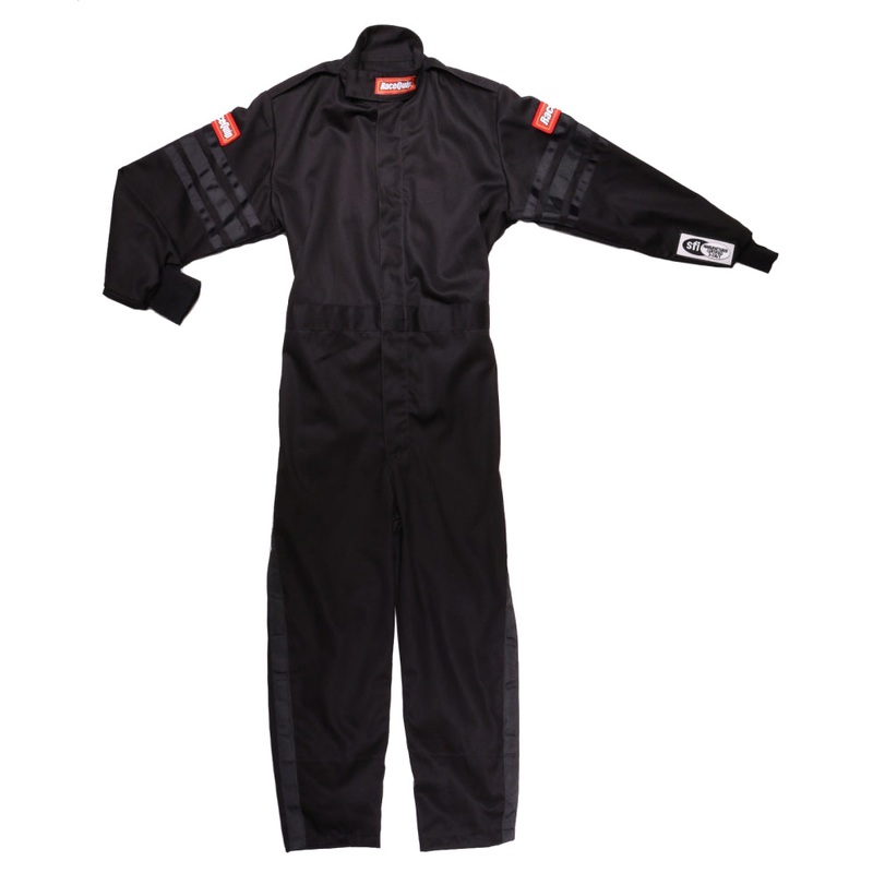 RaceQuip Black Trim SFI-1 JR. Suit – KXL