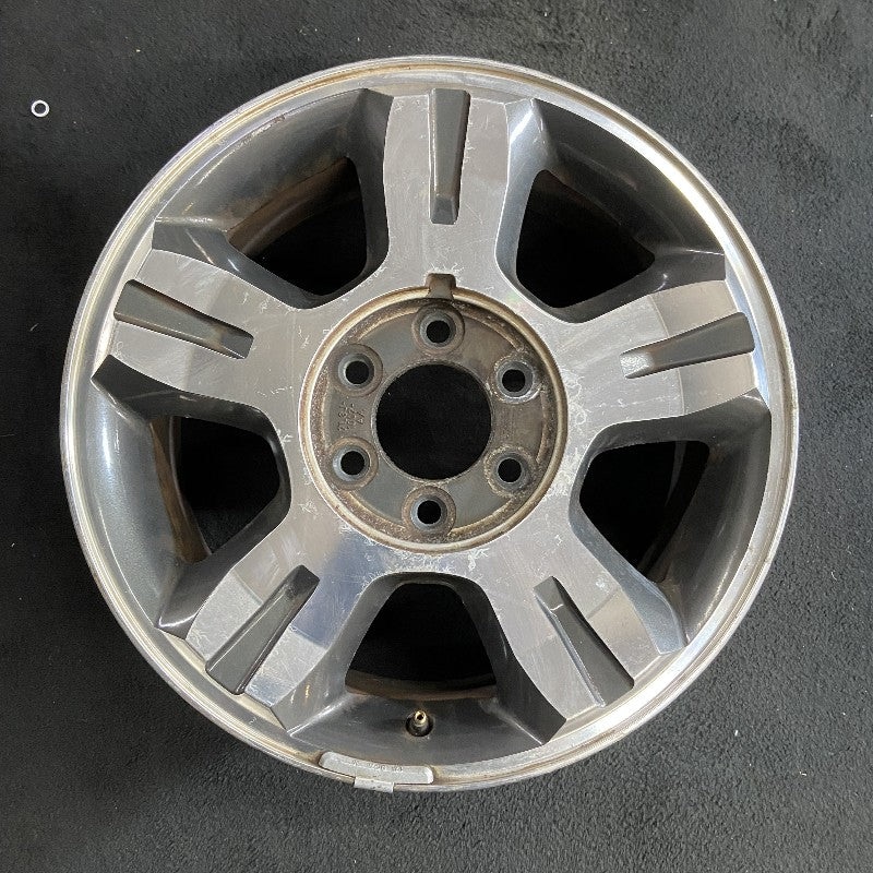 18″ FORD F150 PICKUP 07-08 18×7.5 aluminum 5 spoke angular spokes FX2 Sport machine cast dark argent Original OEM Wheel Rim