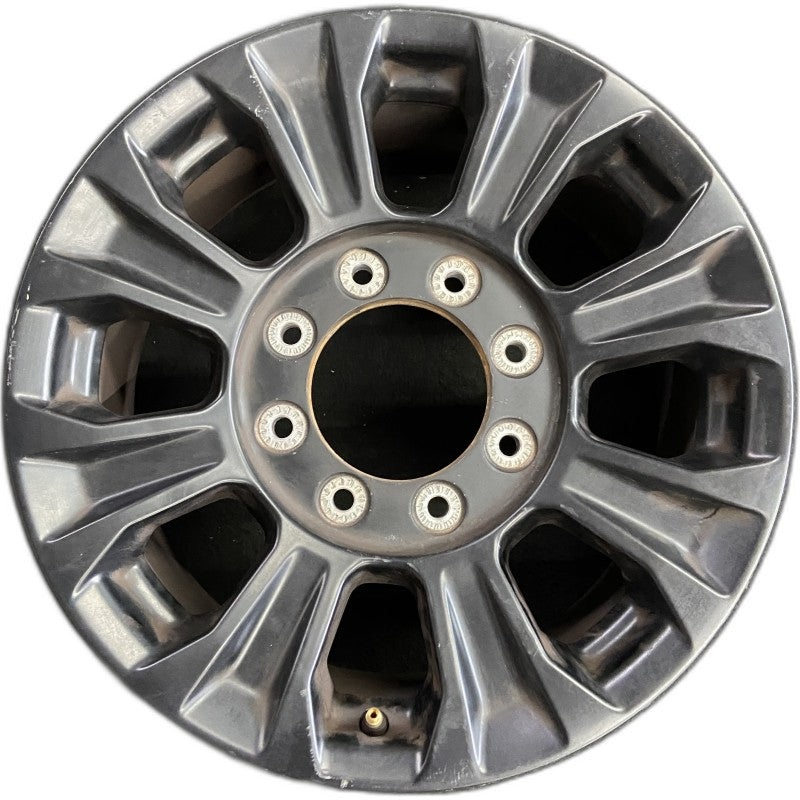 18″ FORD F250SD PICKUP 20-22 18×8 aluminum 8 spoke black Original OEM Wheel Rim