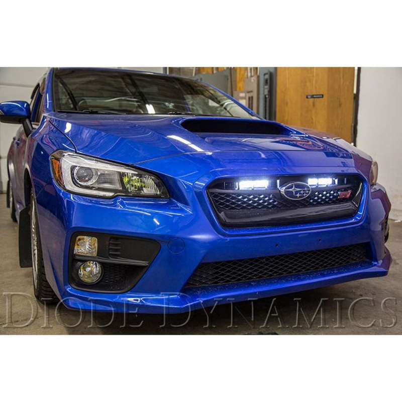 Diode Dynamics White LED Driving Light Bar Kit – 15-17 WRX/STI