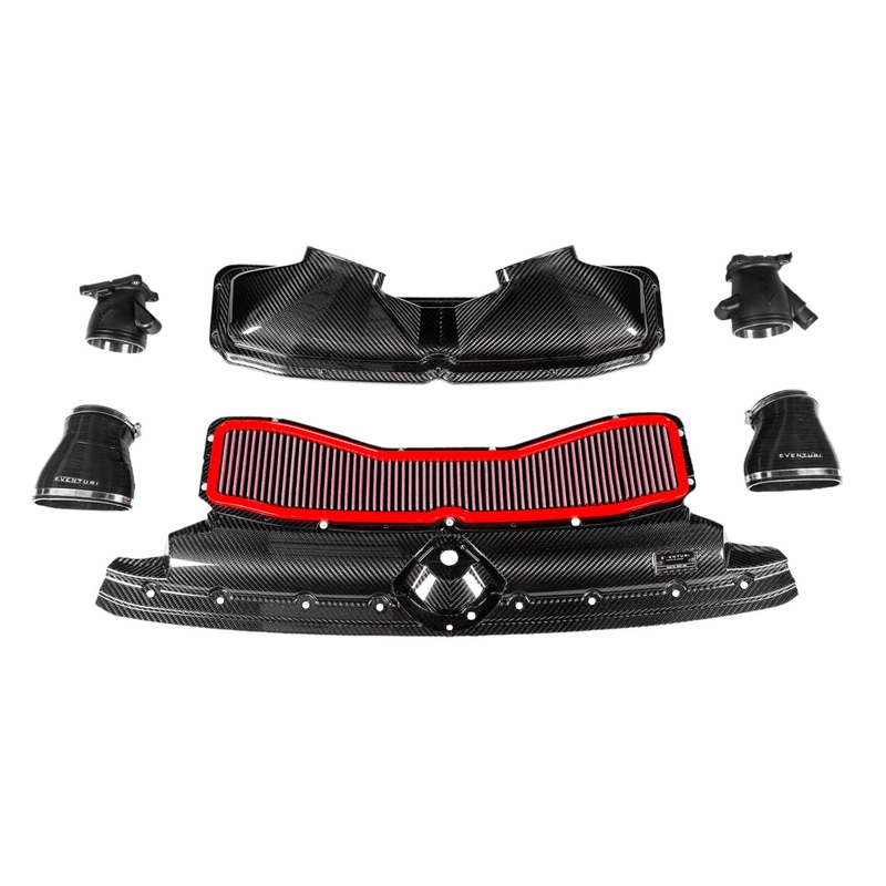 Eventuri – C8 RS6 RS7 Black Carbon Intake – MATTE