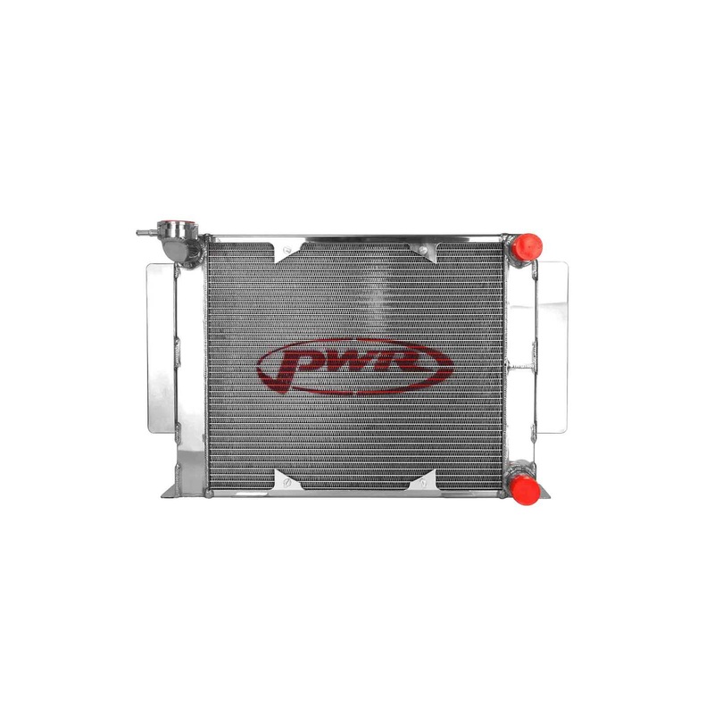 PWR – 55mm Performance Radiator (Mazda RX2-RX7 Series 1-3 12AT/13BT Rotary 70-85) W/ 16 SPAL Fan Mounts