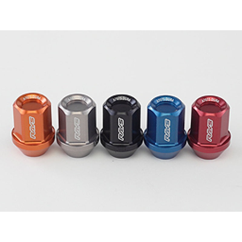 Rays Dura-Nut L32 Straight Type 12×1.25 Lug Nut Set 16 Lug 4 Lock Set – Orange
