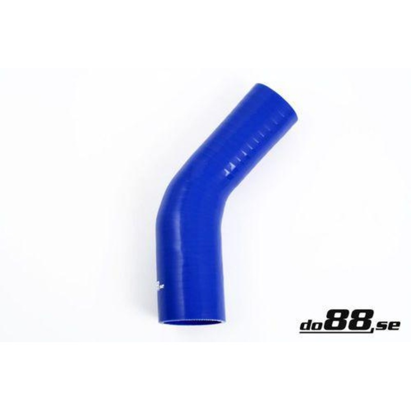 Silicone Hose Blue 45 degree 1,5 – 1,75” (38-45mm)