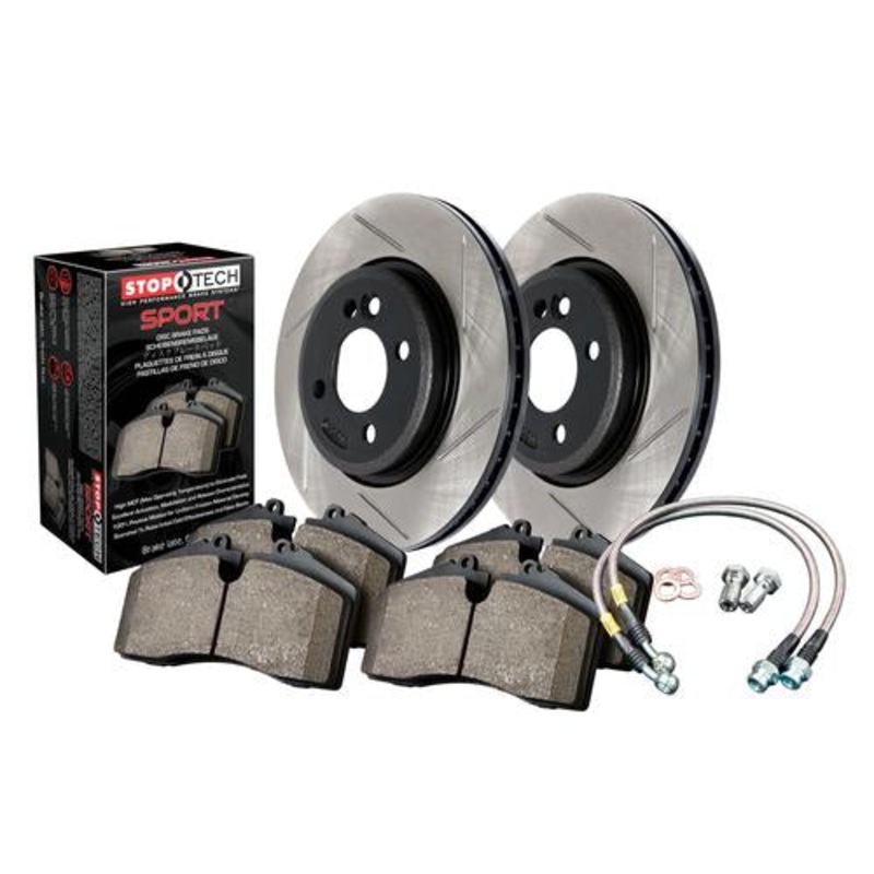 StopTech 05-09 Subaru Legacy Sedan/05-06 Legacy Wagon Rear Slotted Sport Brake Kit