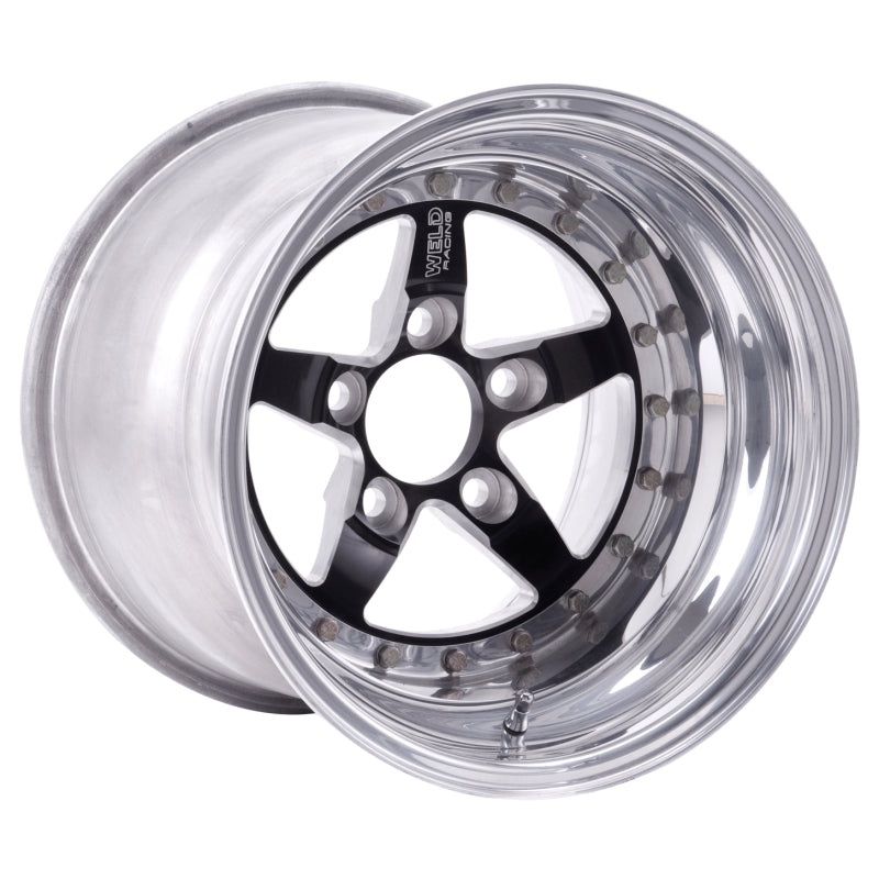 Weld Weldstar 15×12 / 5×4.5 BP / 7.5in. BS Black Wheel – Non-Beadlock